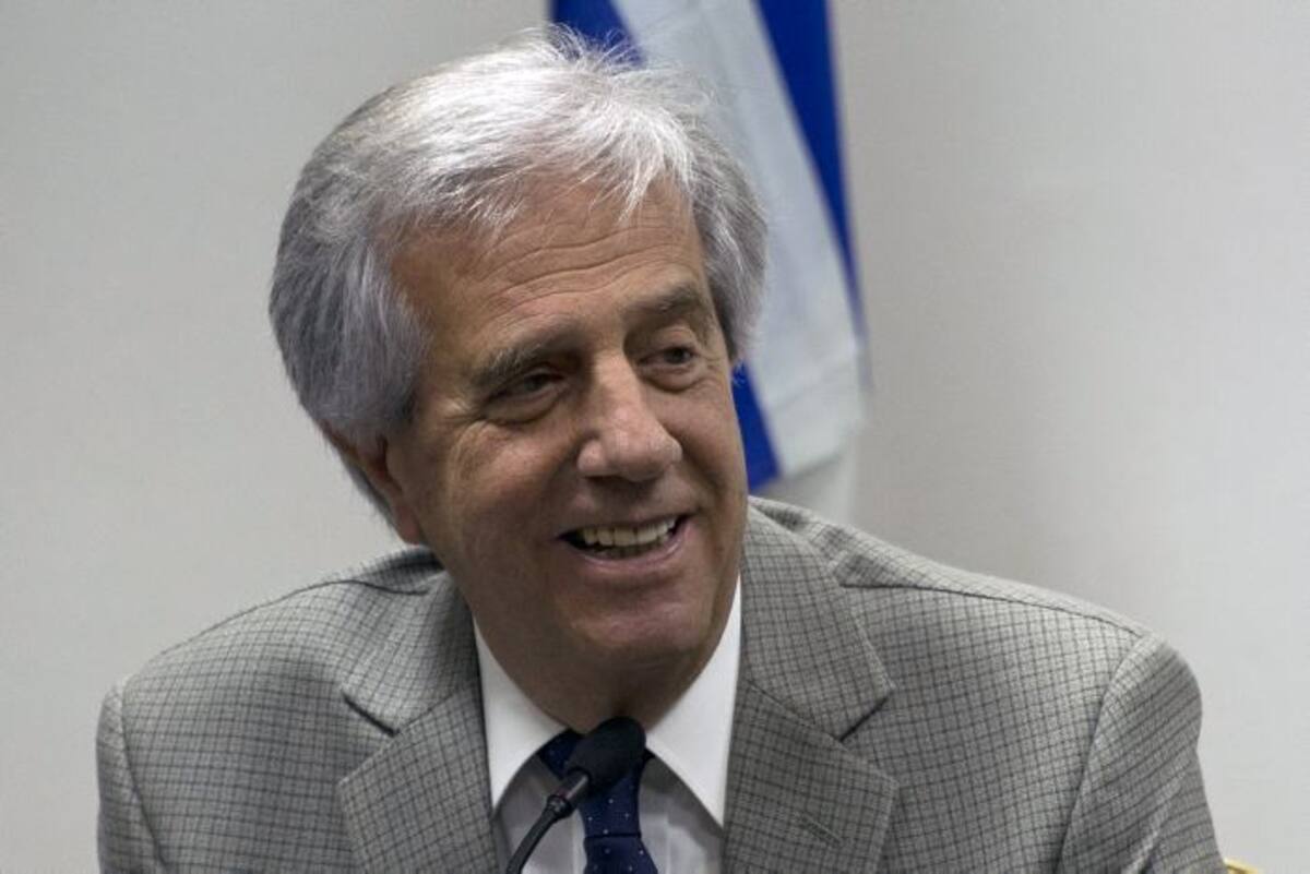 Tabaré Vázquez, Presidente de Uruguay, estará presente en la reunión del próximo lunes. AFP
