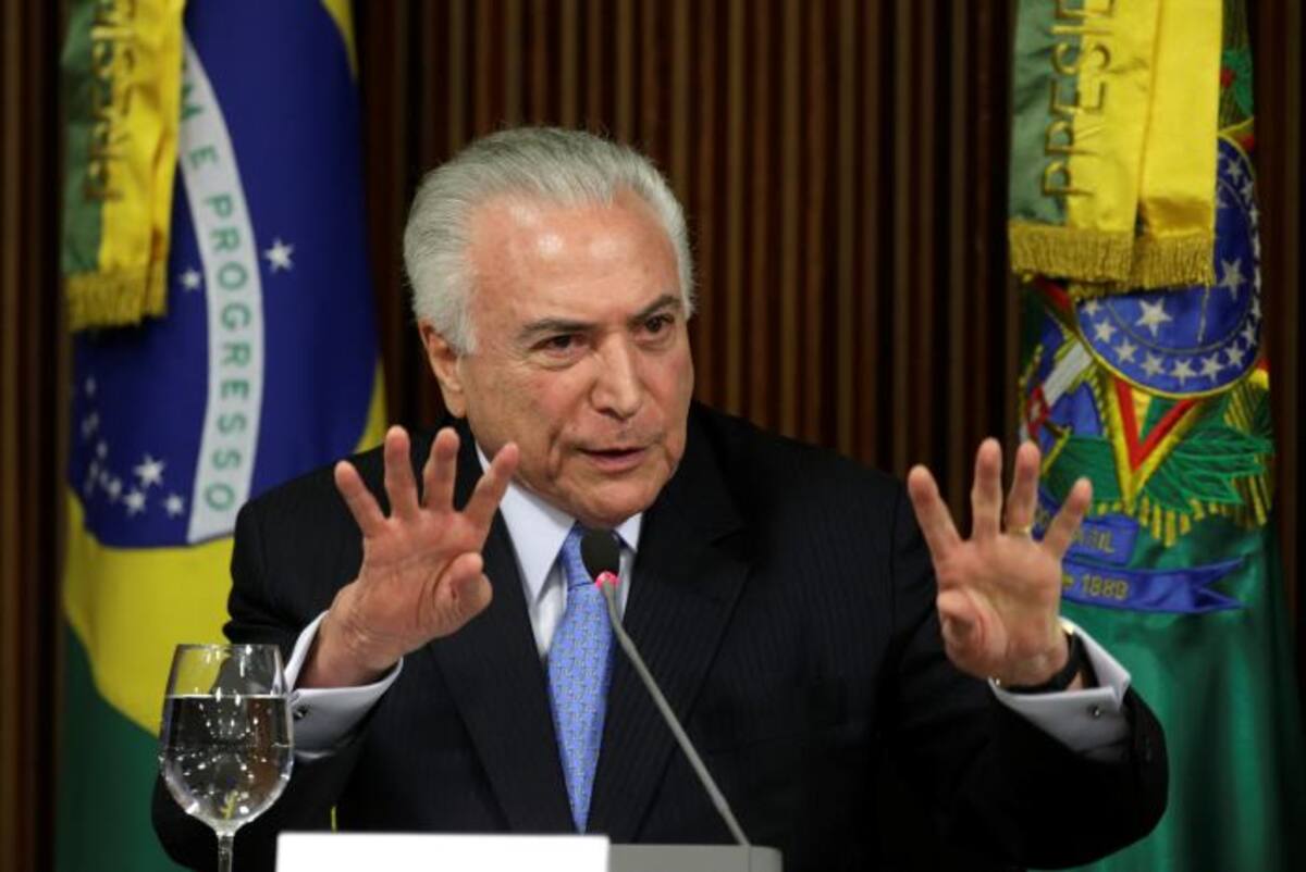 Michel Temer. EFE Joedson Alves