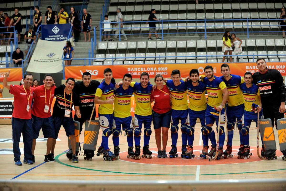 Colombia, firme en el hockey de patín