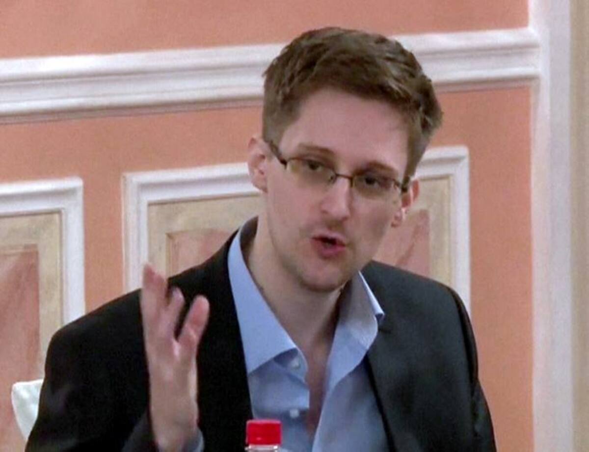 Edward Snowden. AFP