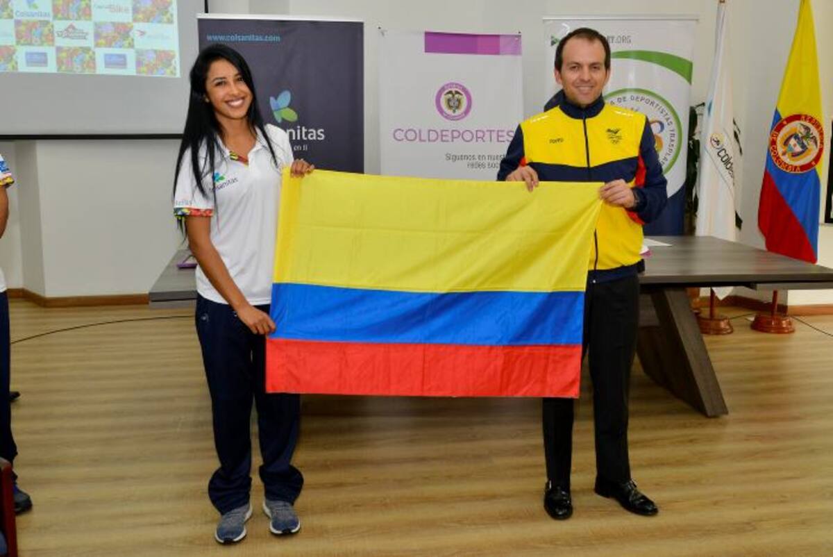 Tatiana Narváez, deportista cartagenera. COLPRENSA