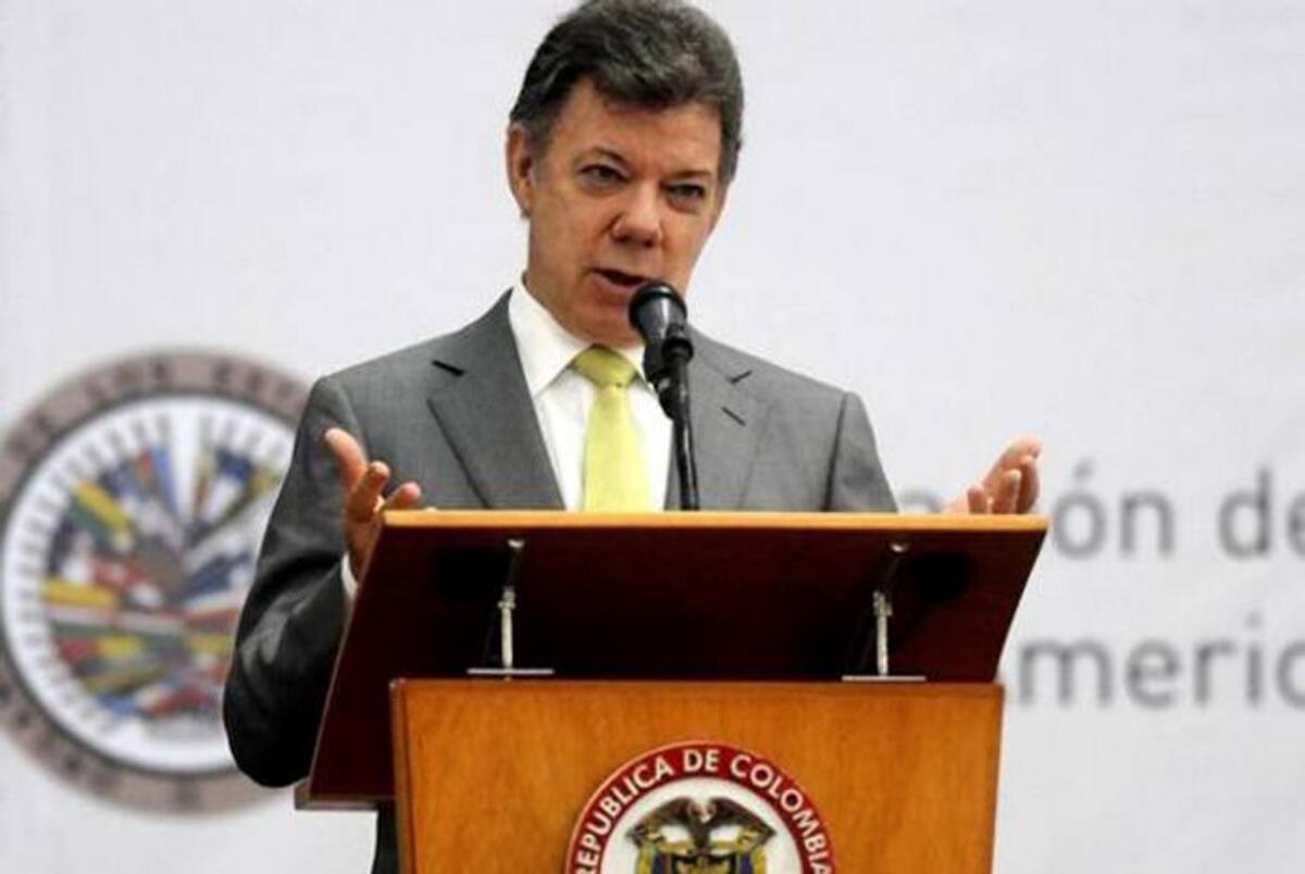 Juan Manuel Santos, presidente de la República. COLPRENSA