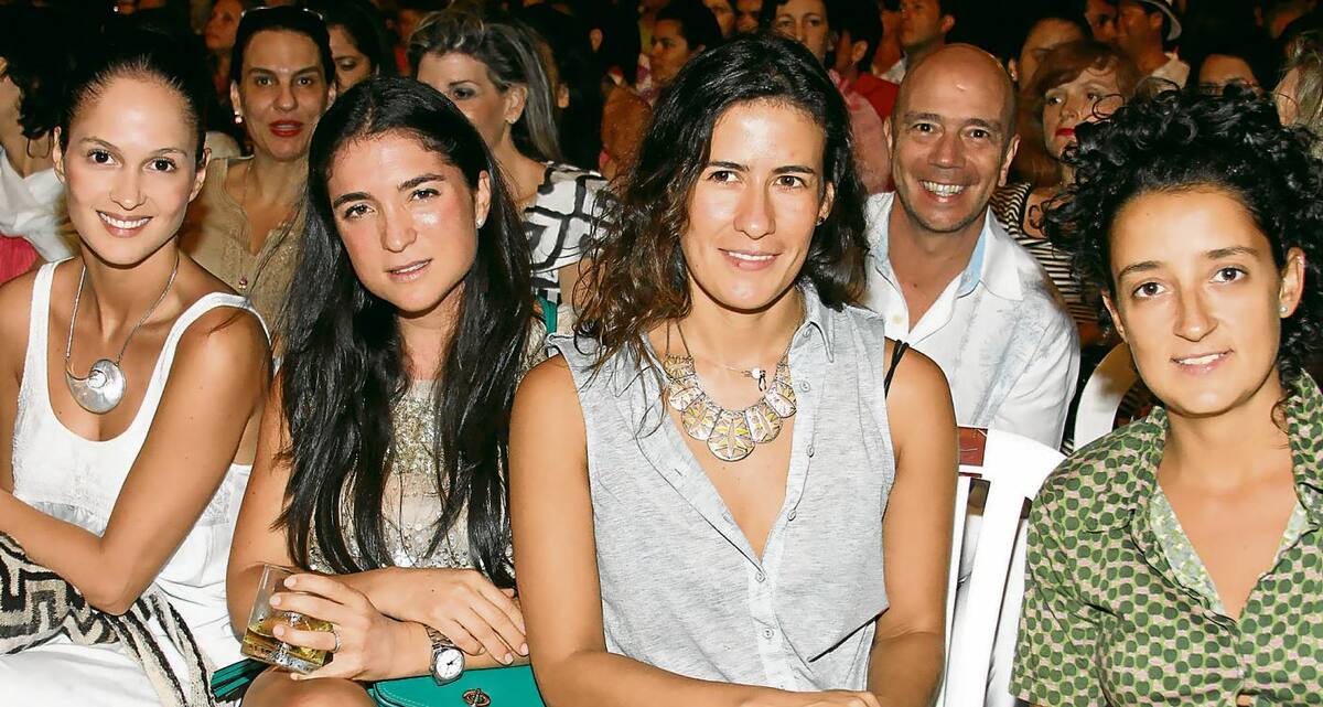 Camila Mejía, Sofía Villamil, Juliana Posada y Elisa Restrepo.