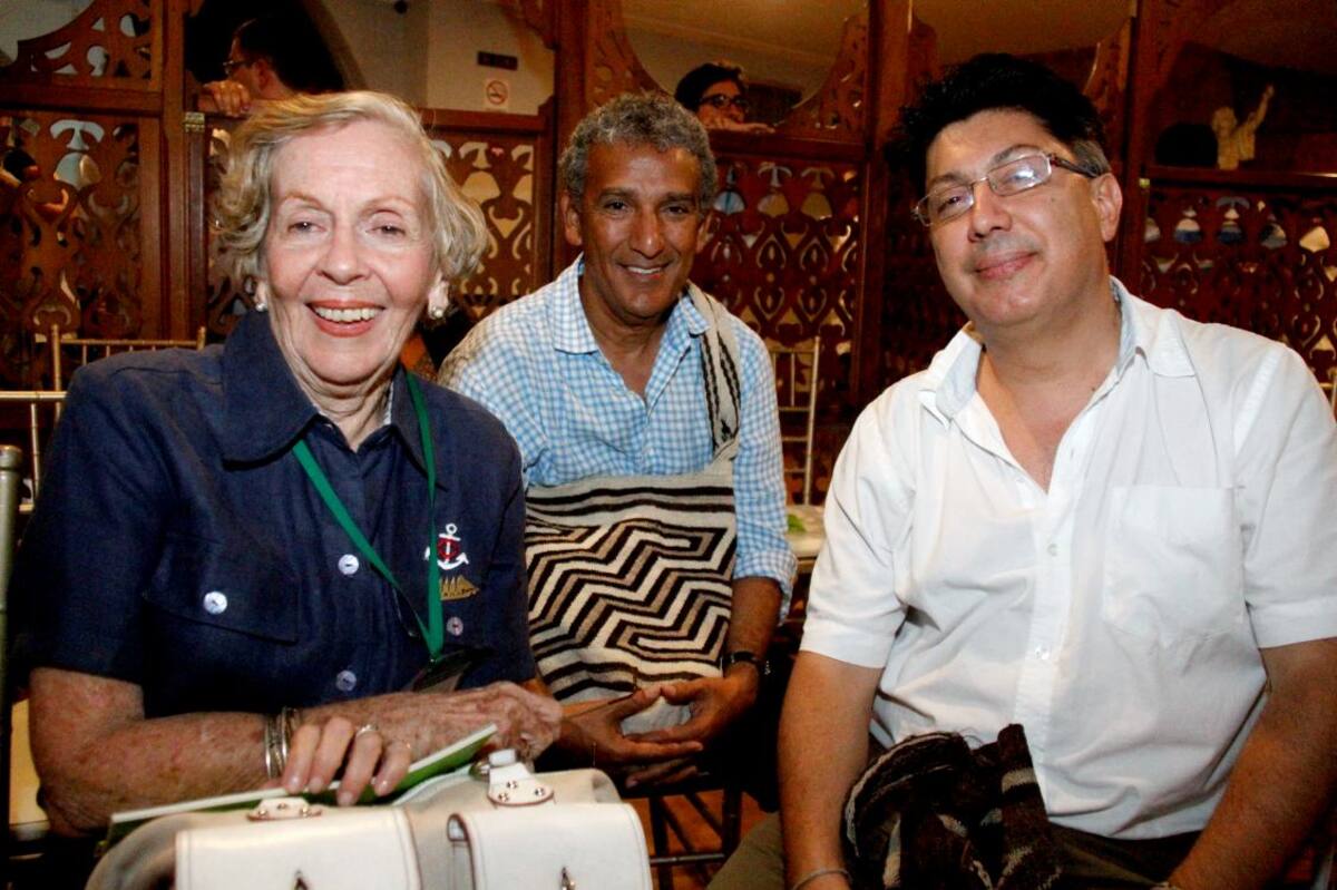 Yolanda Pupo de Mogollón, Rodolfo Quintero y Gustavo Ramírez.
