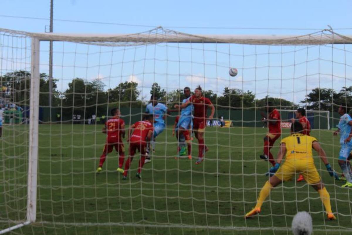 Jaguares derrotó en la última fecha a Rionegro Águilas y se mantuvo en la primera A del FPC. COLPRENSA