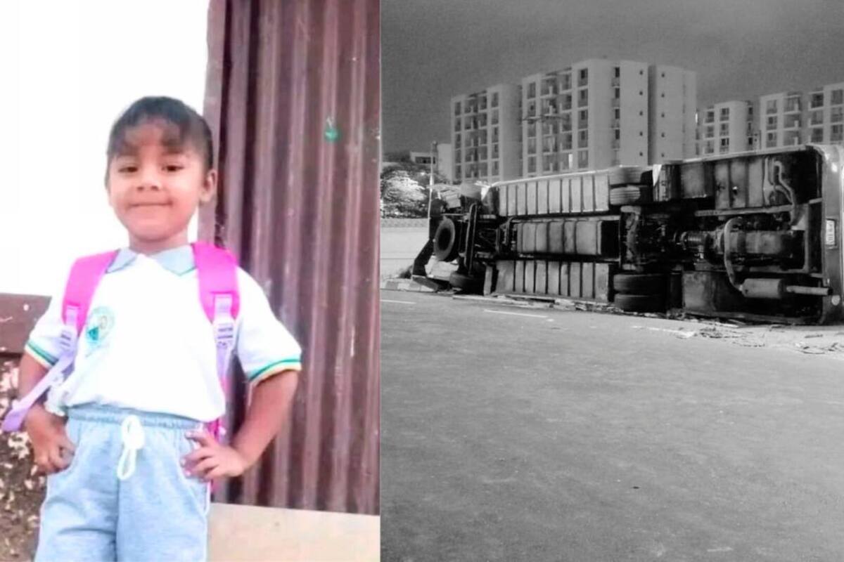 Así era Damiana Otero, la niña de 5 años que murió en accidente de bus