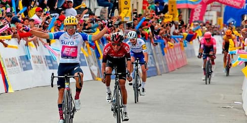 Sergio Higuita, campeón del Tour Colombia 2.1