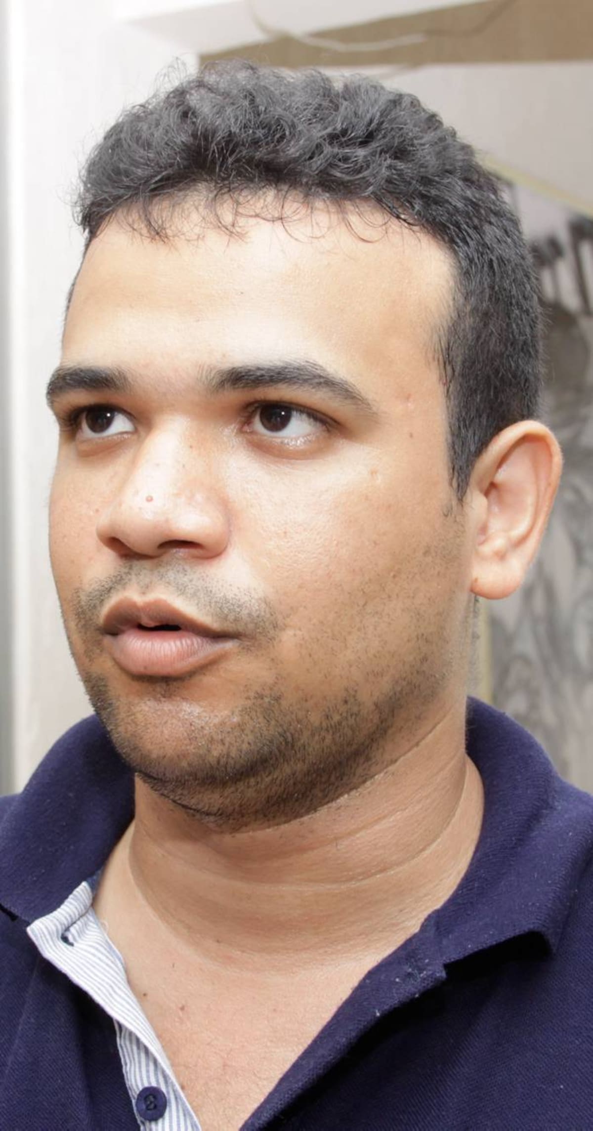 Brian Venera, coordinador del movimiento Dignidad. EL UNIVERSAL, ZENIA VALDELAMAR