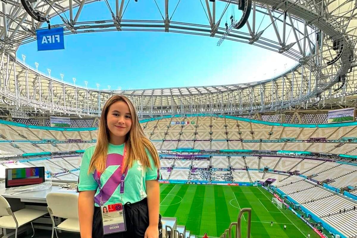 La historia de Melissa, una colombiana que es voluntaria en Qatar