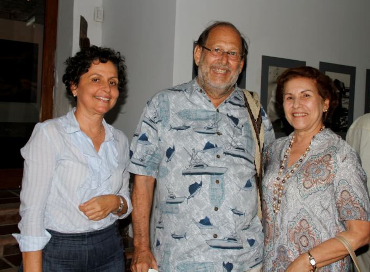 María Pía Mogollón, Rafael Camacho y Marta Fernández. MARUJA PARRA - EL UNIVERSAL