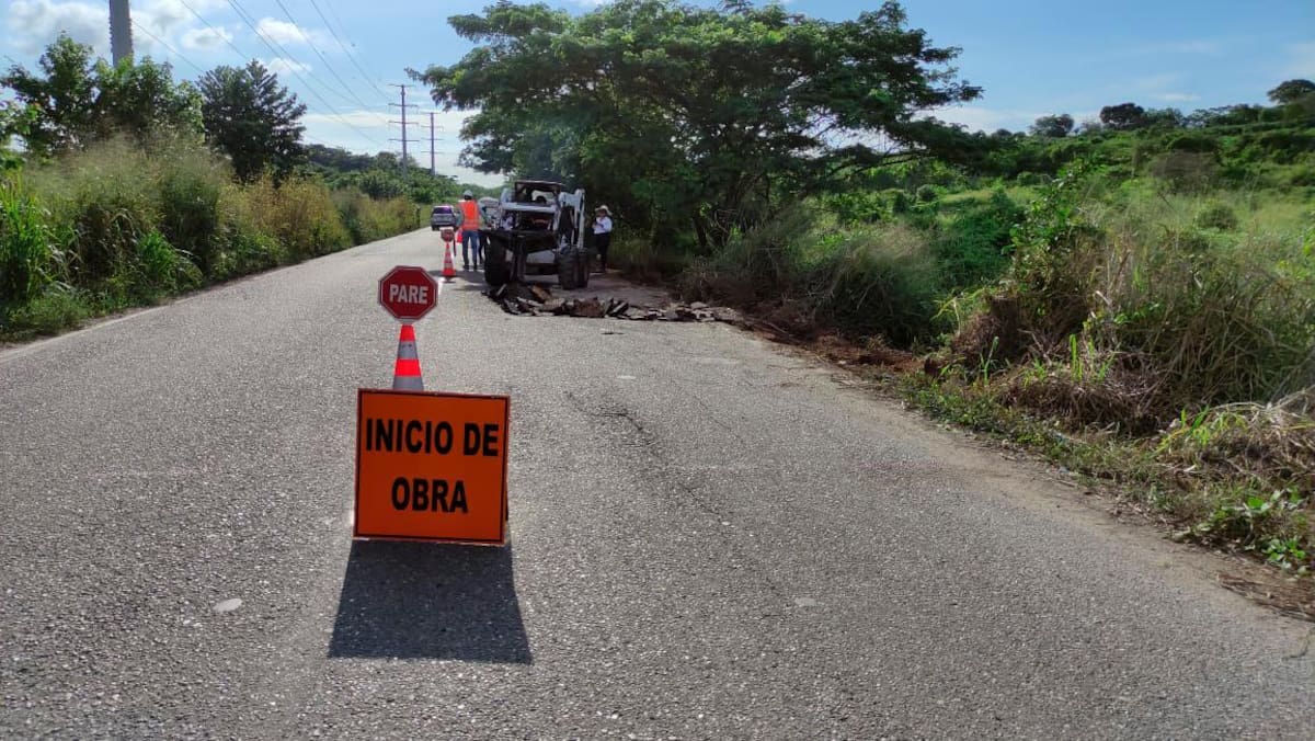 Los trabajos en la Ruta 90 se iniciaron la semana pasada y se extenderán hasta diciembre próximo. Se hará reparación total de los huecos en la vía.