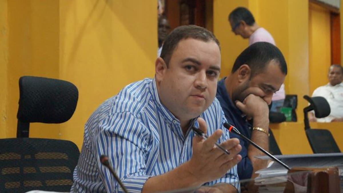 Édgar Mendoza, concejal citante. Cortesía.