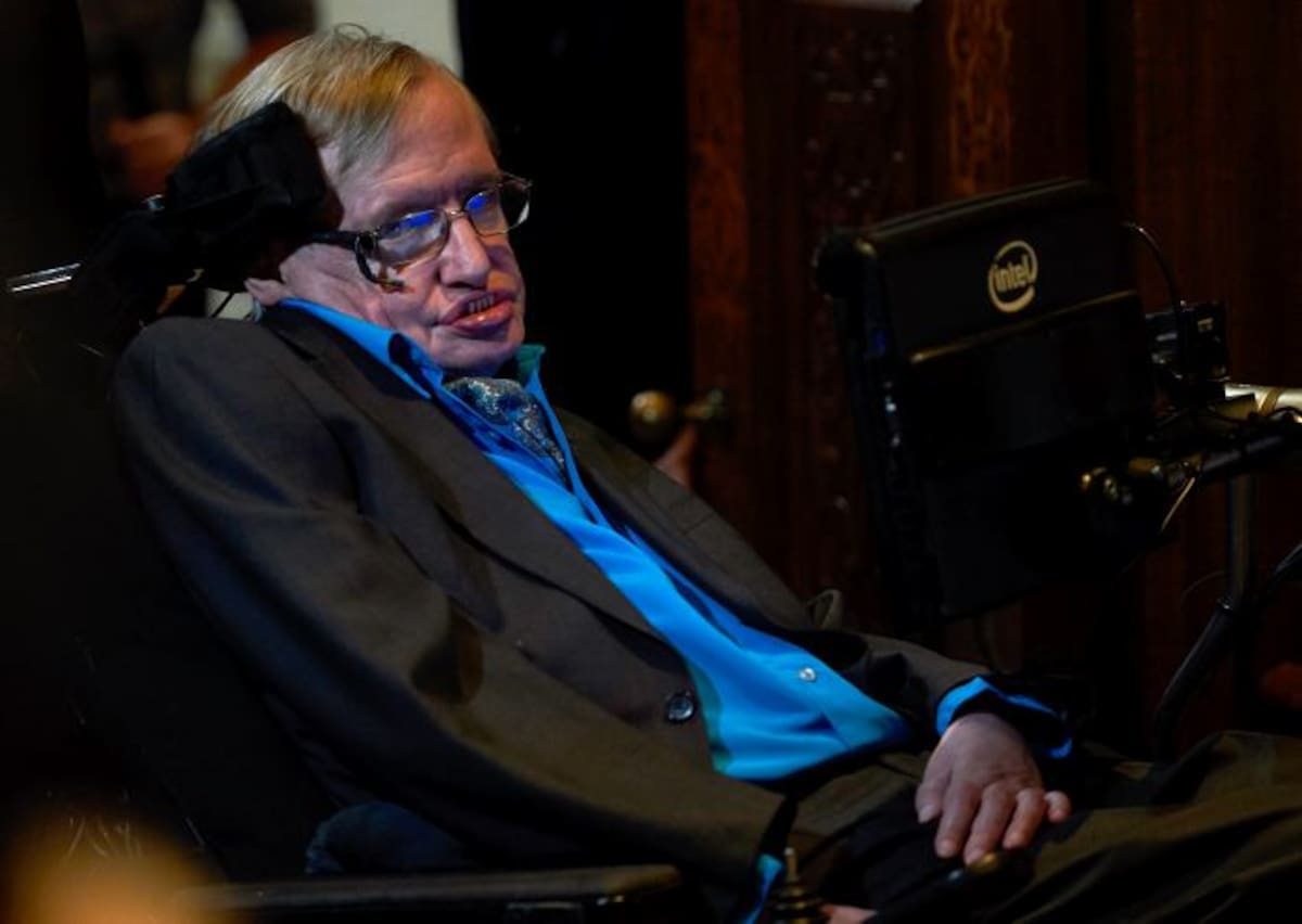 Stephen Hawking. AFP NIKLAS HALLE'N