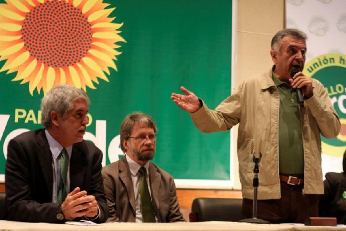 Foto tomada el día del lanzamiento de campaña del Partido Verde a la presidencia. COLPRENSA