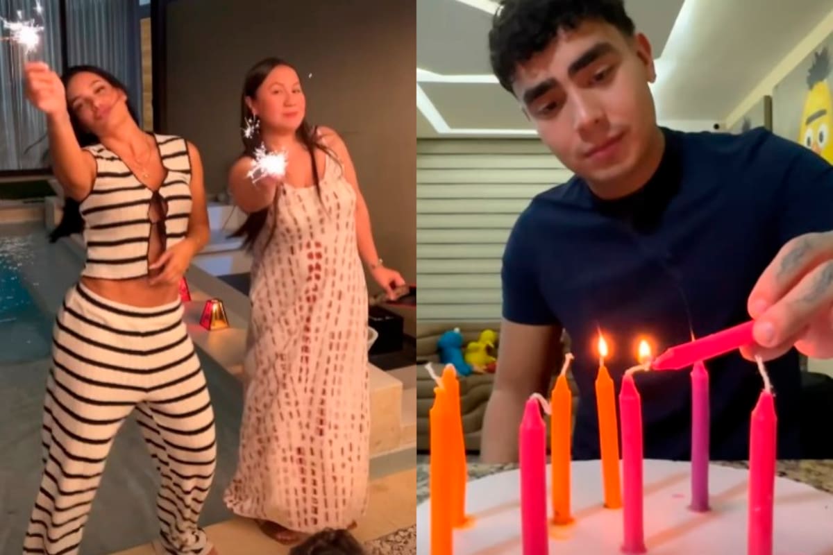 Así celebraron el Día de Velitas la Valdiri y Saruma separados