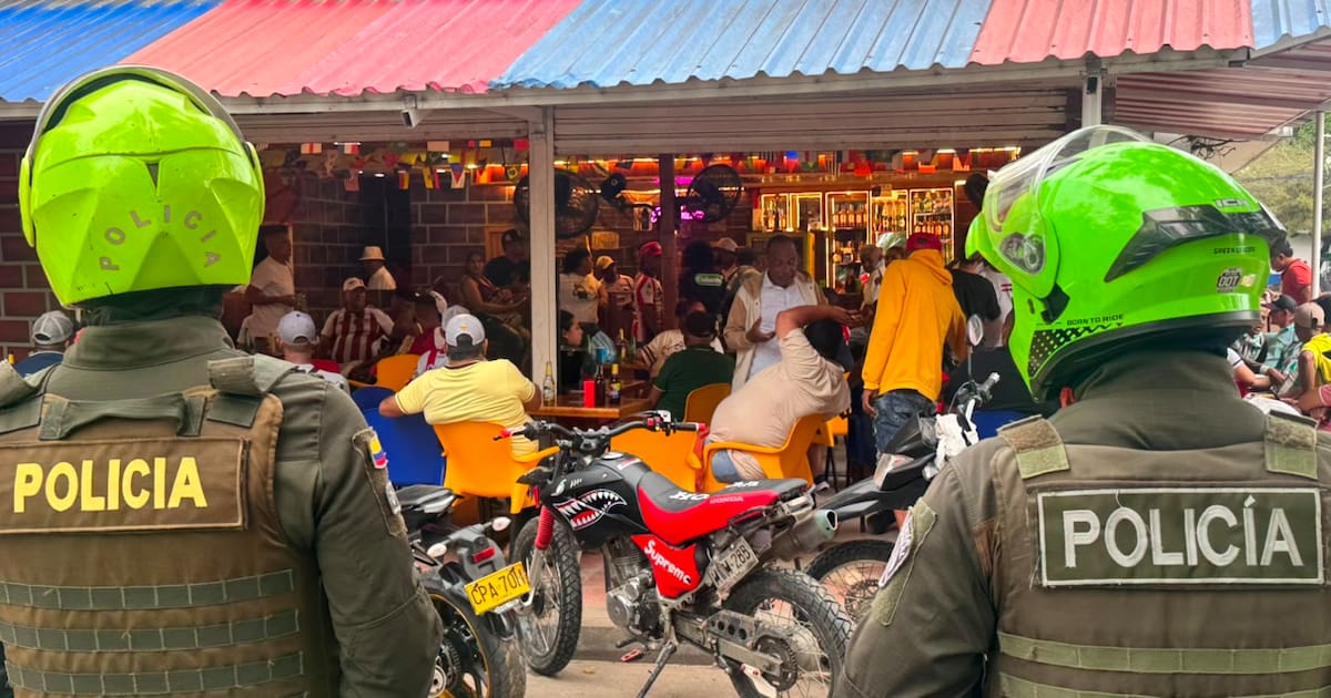 En Bolívar: más de mil policías custodiarán la final de Atlético Nacional y Junior