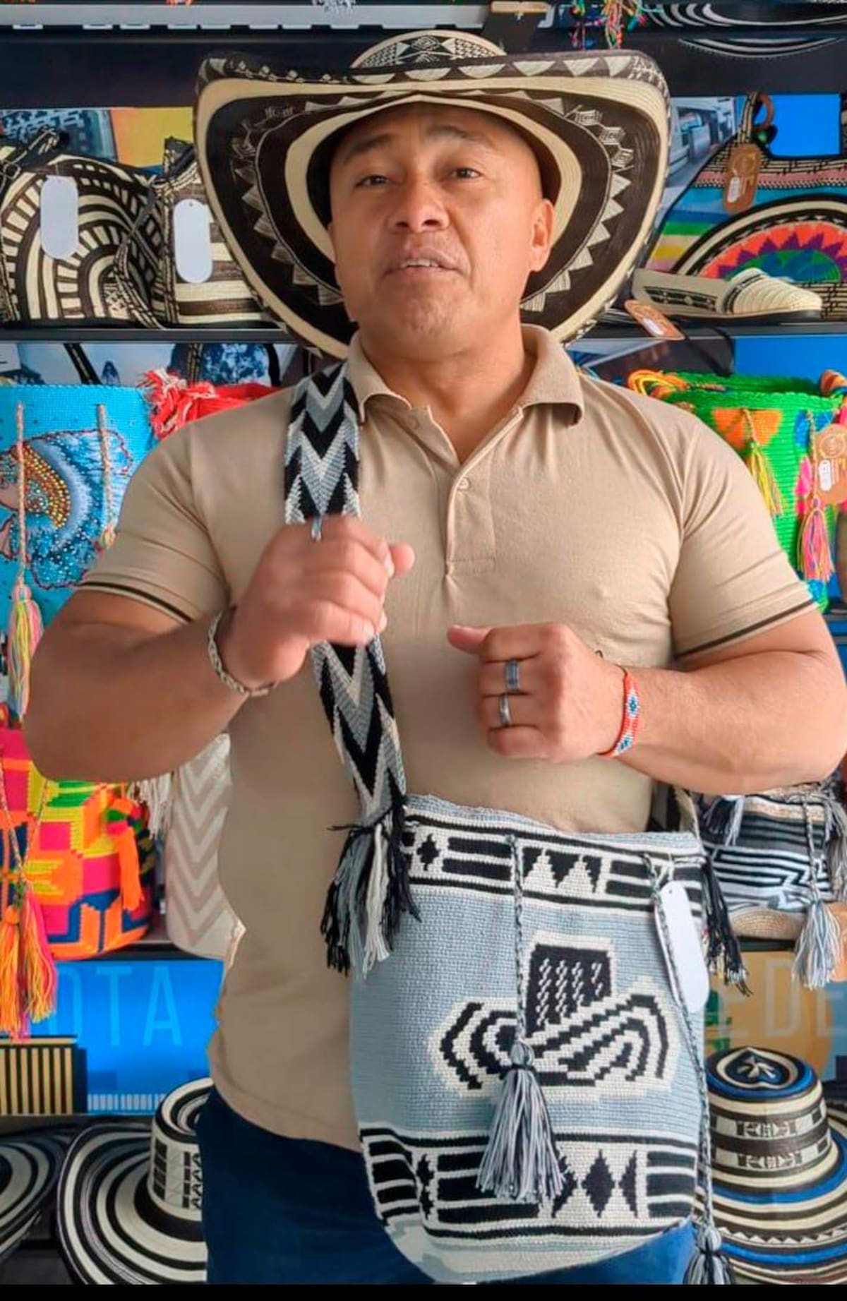 Anderson García, mestizo con sangre wayú, es el embajador indígena colombiano en tierras californianas.
