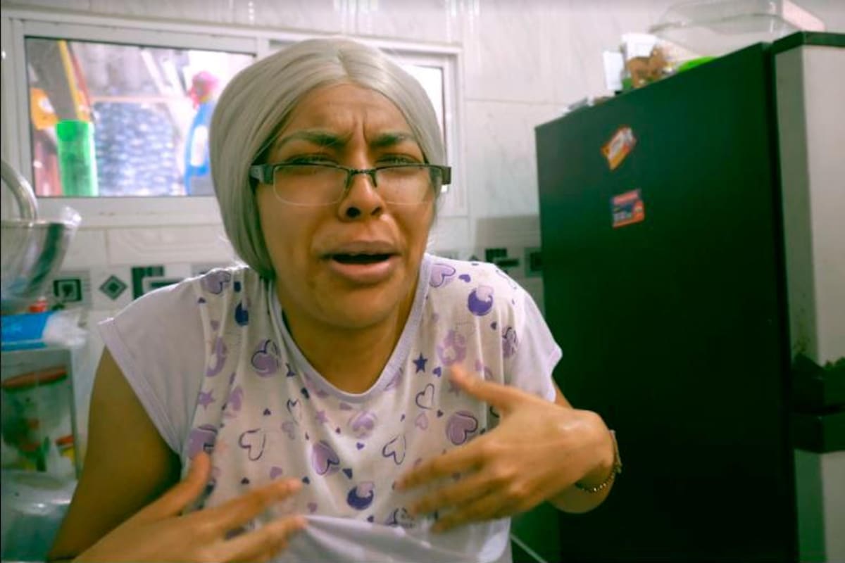 Llegó la viejita Pabla Figueroa con sus ocurrencias