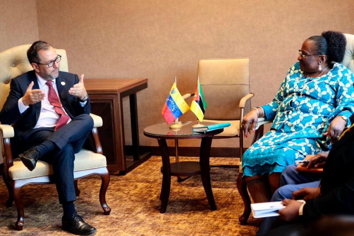 Venezuela busca firmar acuerdos de cooperación con Mozambique