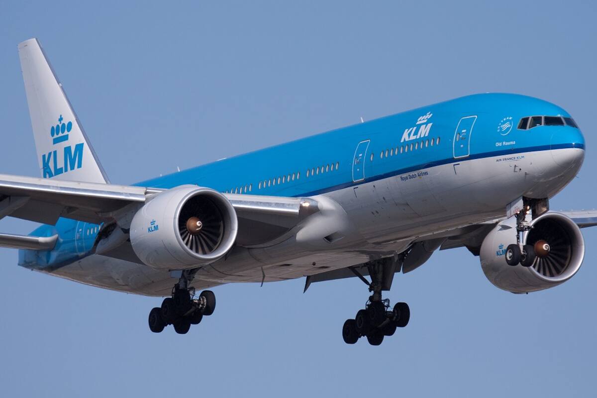 KLM Boeing 777 Cortesía