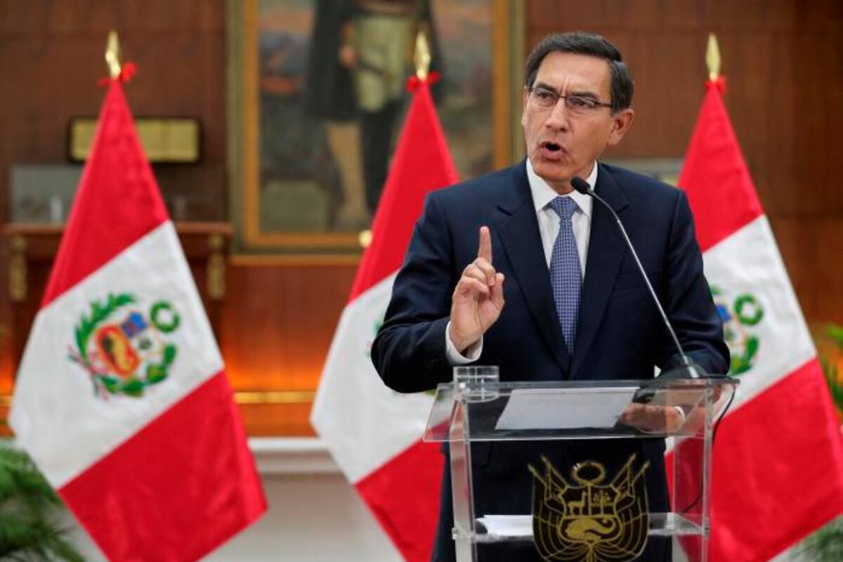 El expresidente peruano Martín Vizcarra da positivo para COVID-19