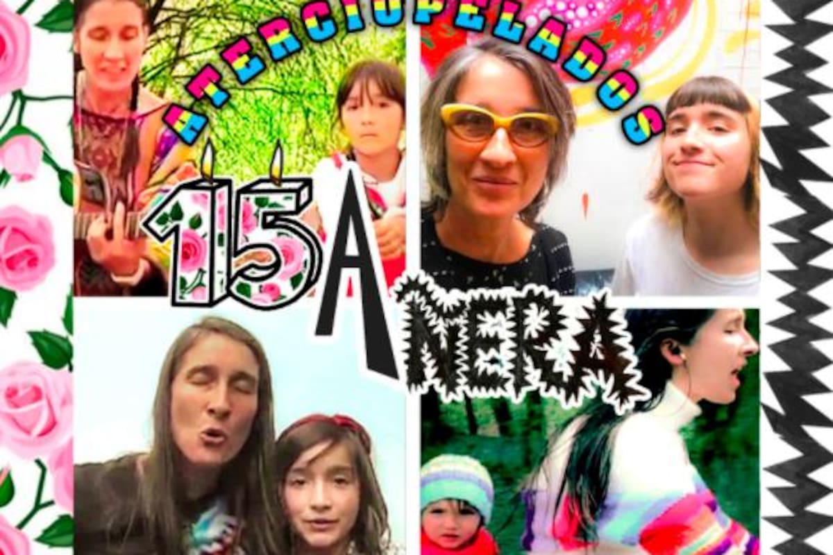 Andrea Echeverri y su hija, Milagros, le cantan a la época de ‘15aÑera’