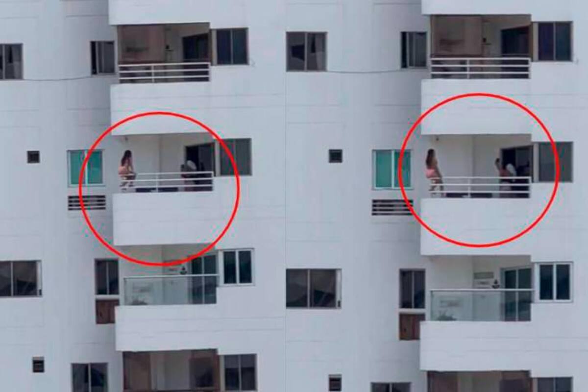 Video: mujer pone en peligro su vida tras tomarse una foto