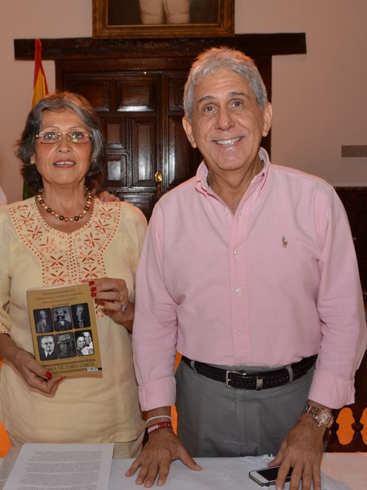 María Victoria García y Carlos Coronado Yances.