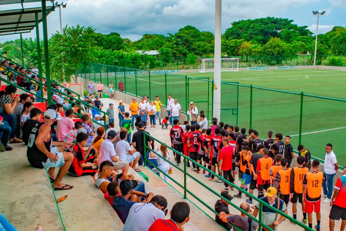 Así es el quinto estadio entregado por la Alcaldía de Turbaco