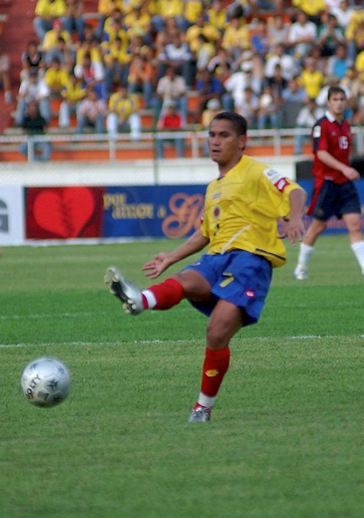 Víctor Danilo Pacheco, figura de Junior y de la selección Colombia, será uno de los invitados mañana en el estadio Jaime Morón. ARCHIVO