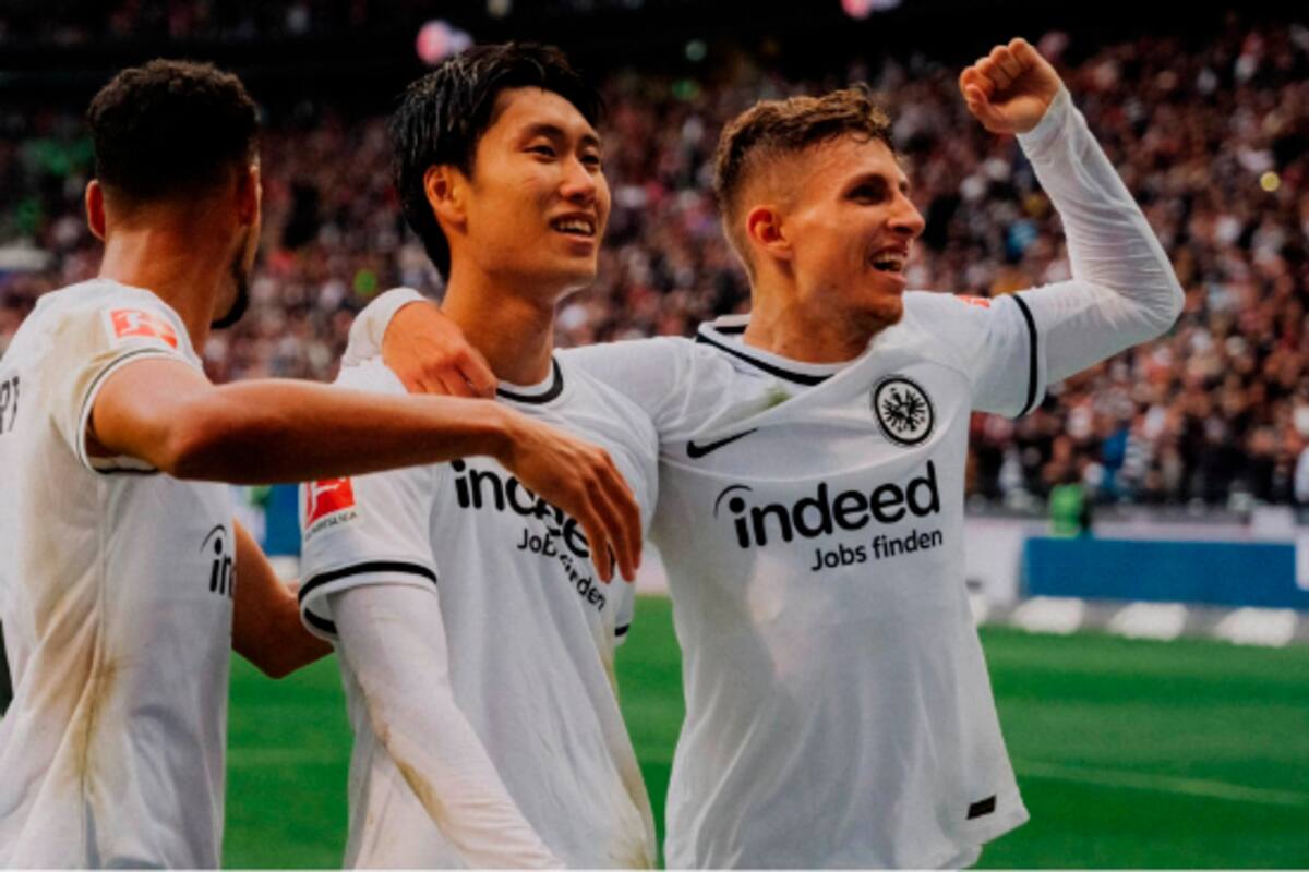 Frankfurt, de Borré, ganó con una asistencia del colombiano