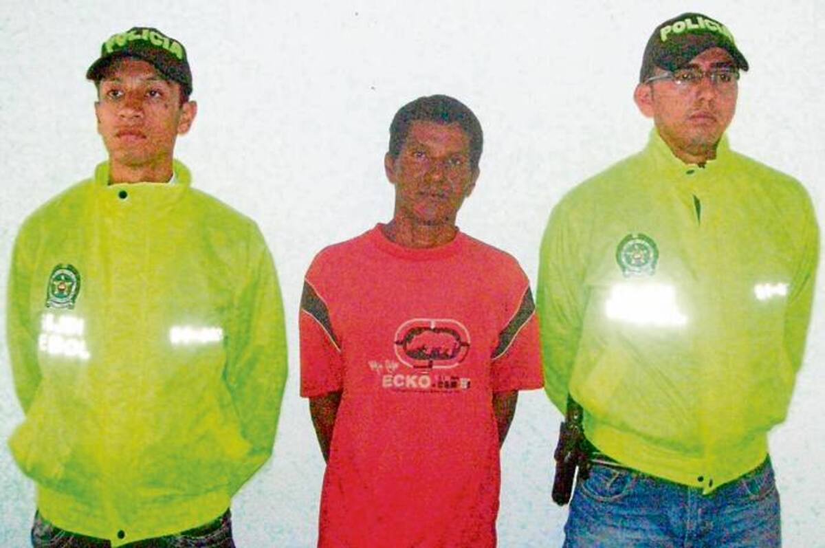 Carlos Alejandro Téllez Suárez, presunto violador capturado.