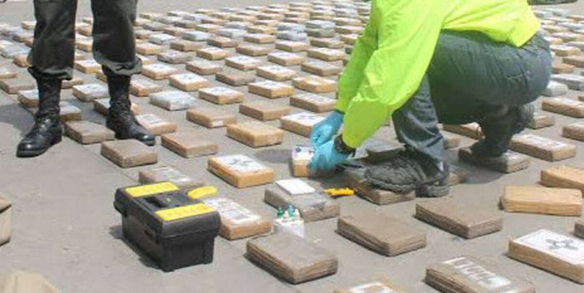 La droga tendría un valor de unos 20 millones de dólares en el mercado ilegal. Foto: Archivo/Ilustración