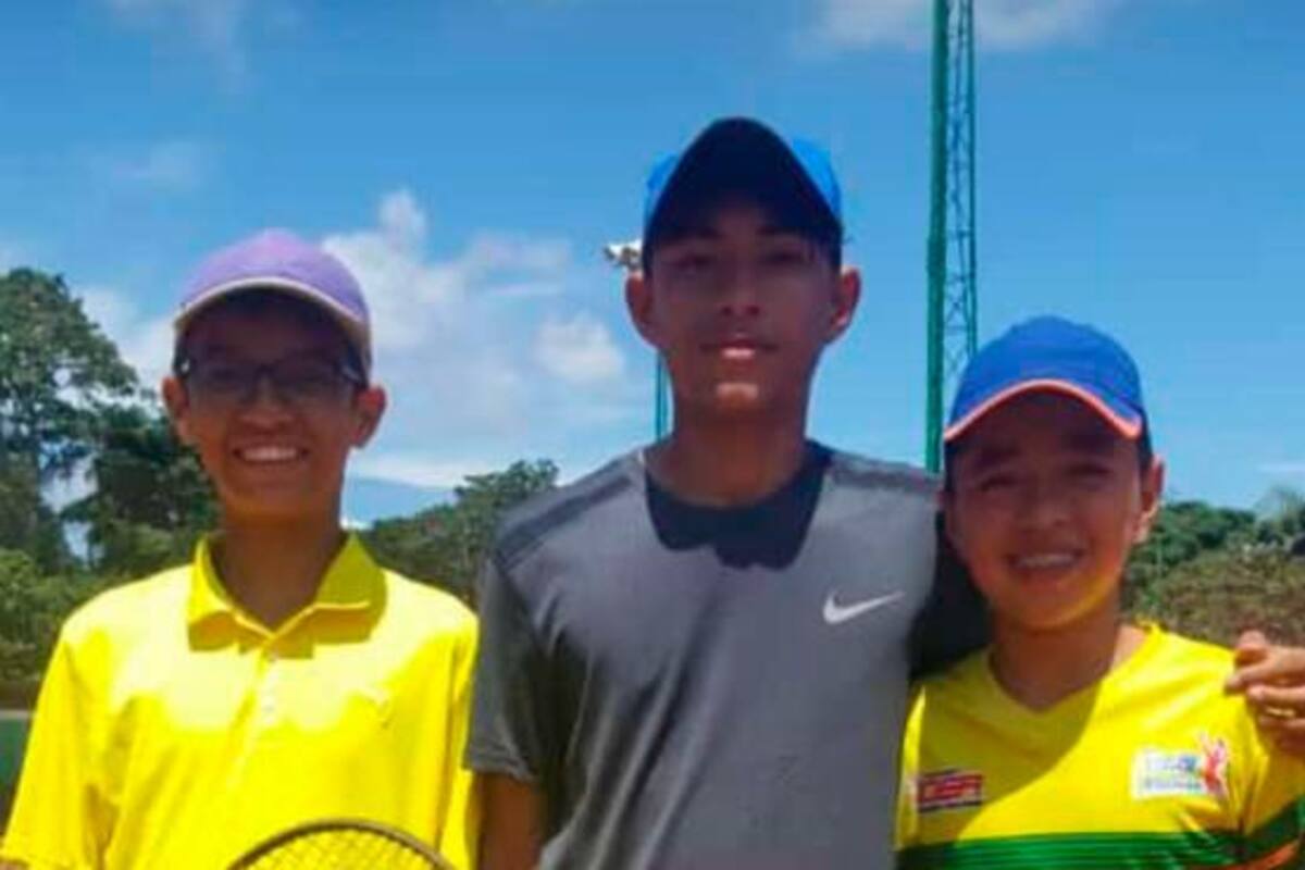El tenis de Bolívar alcanzó una medalla de plata en el Nacional Interligas