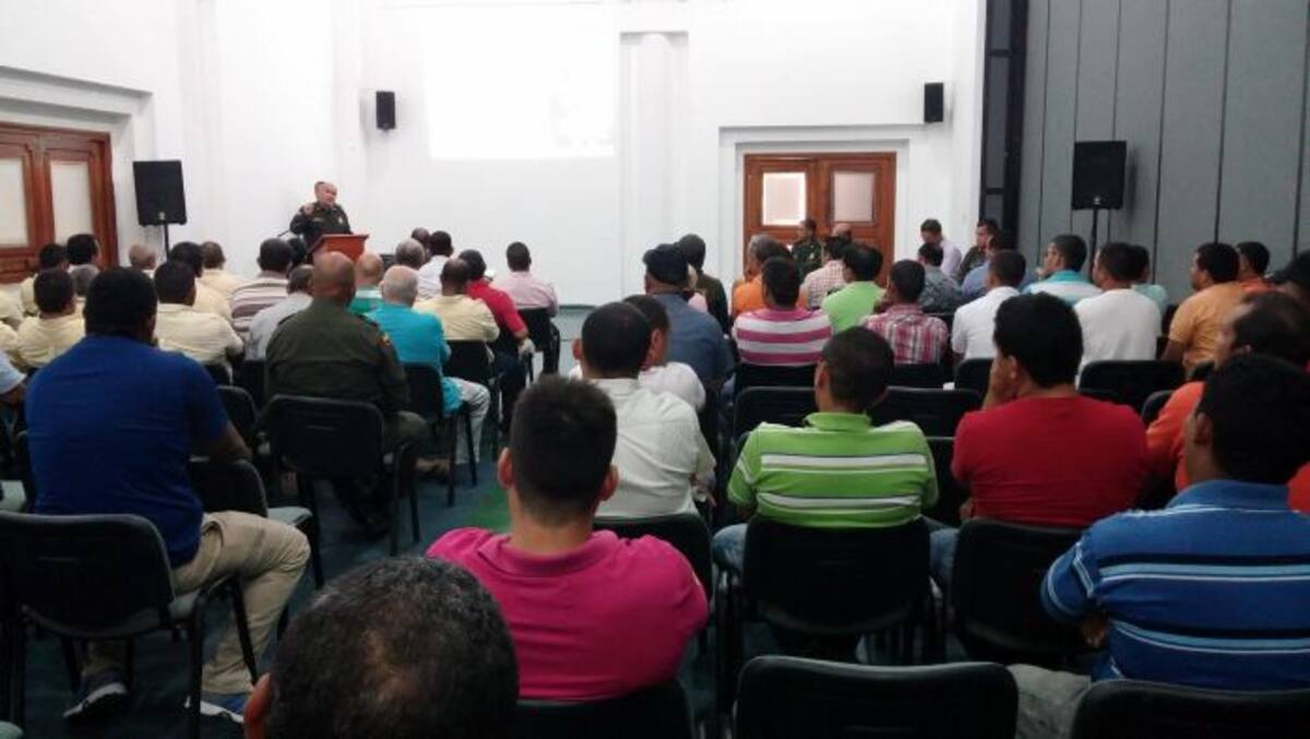 Los taxistas de Montería denunciaron ante la Policía que son víctimas de extorsión CORTESÍA