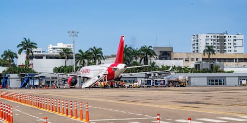 Aeropuerto de Cartagena movilizó más de 615.000 pasajeros en junio de 2026