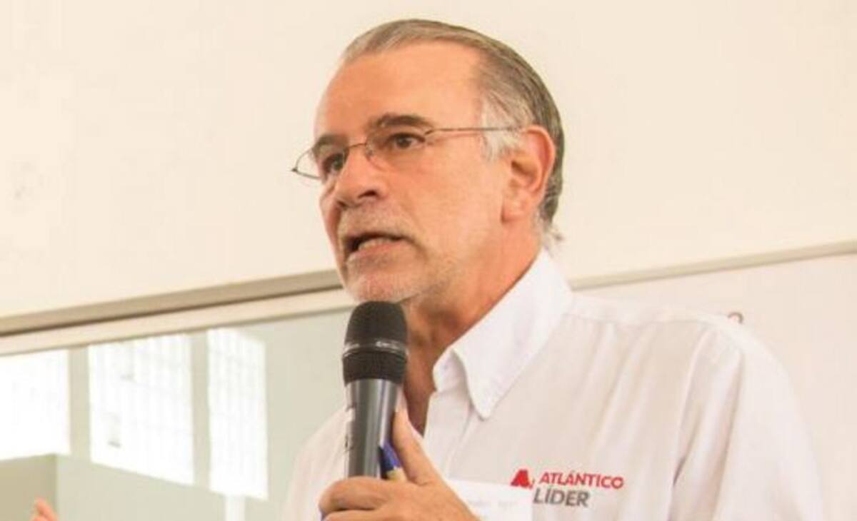 Eduardo Verano de la Rosa, gobernador del Atlántico. Cortesía