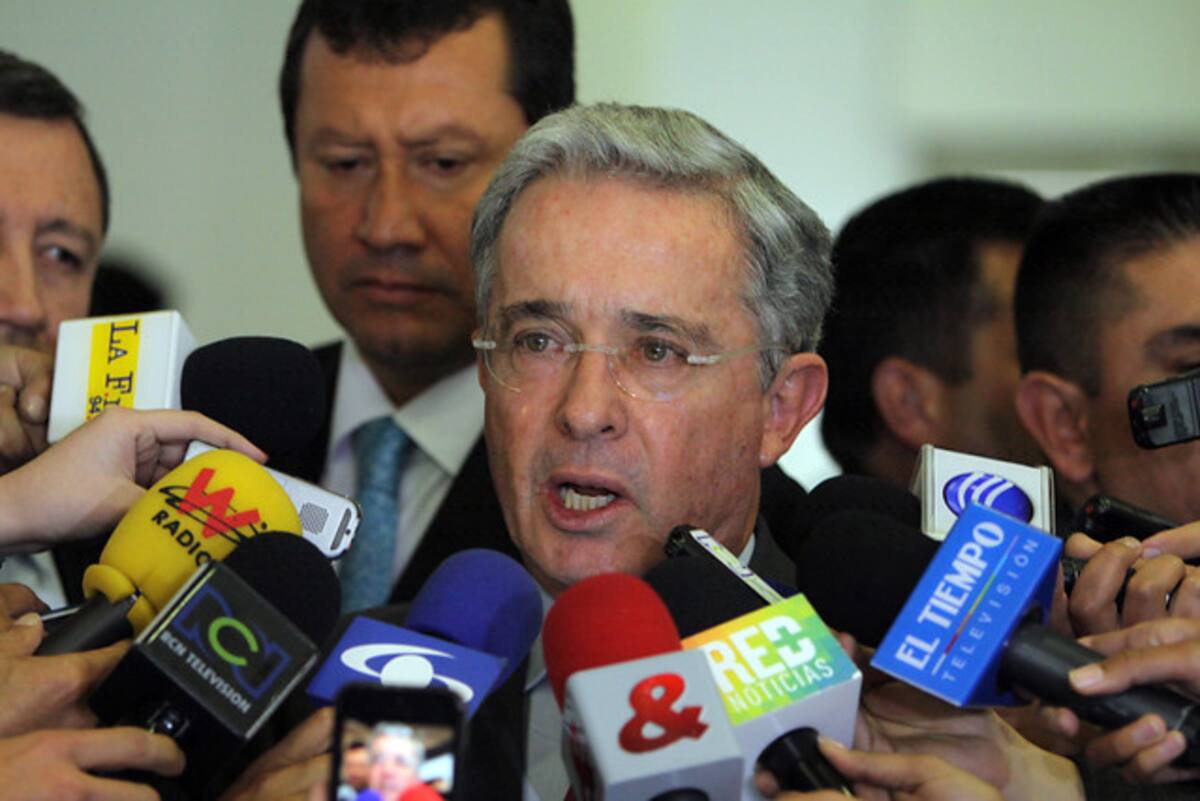 Álvaro Uribe. COLPRENSA