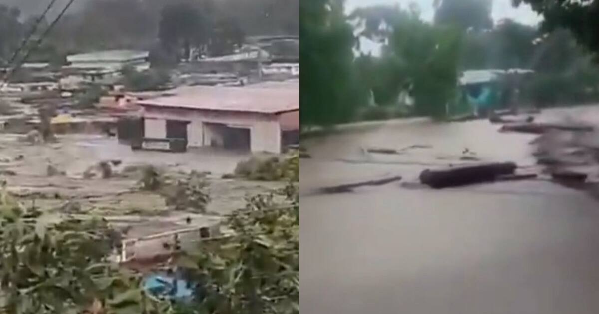 Venezuela enfrenta nueva emergencia: lluvias provocan inundaciones y colapso de un puente