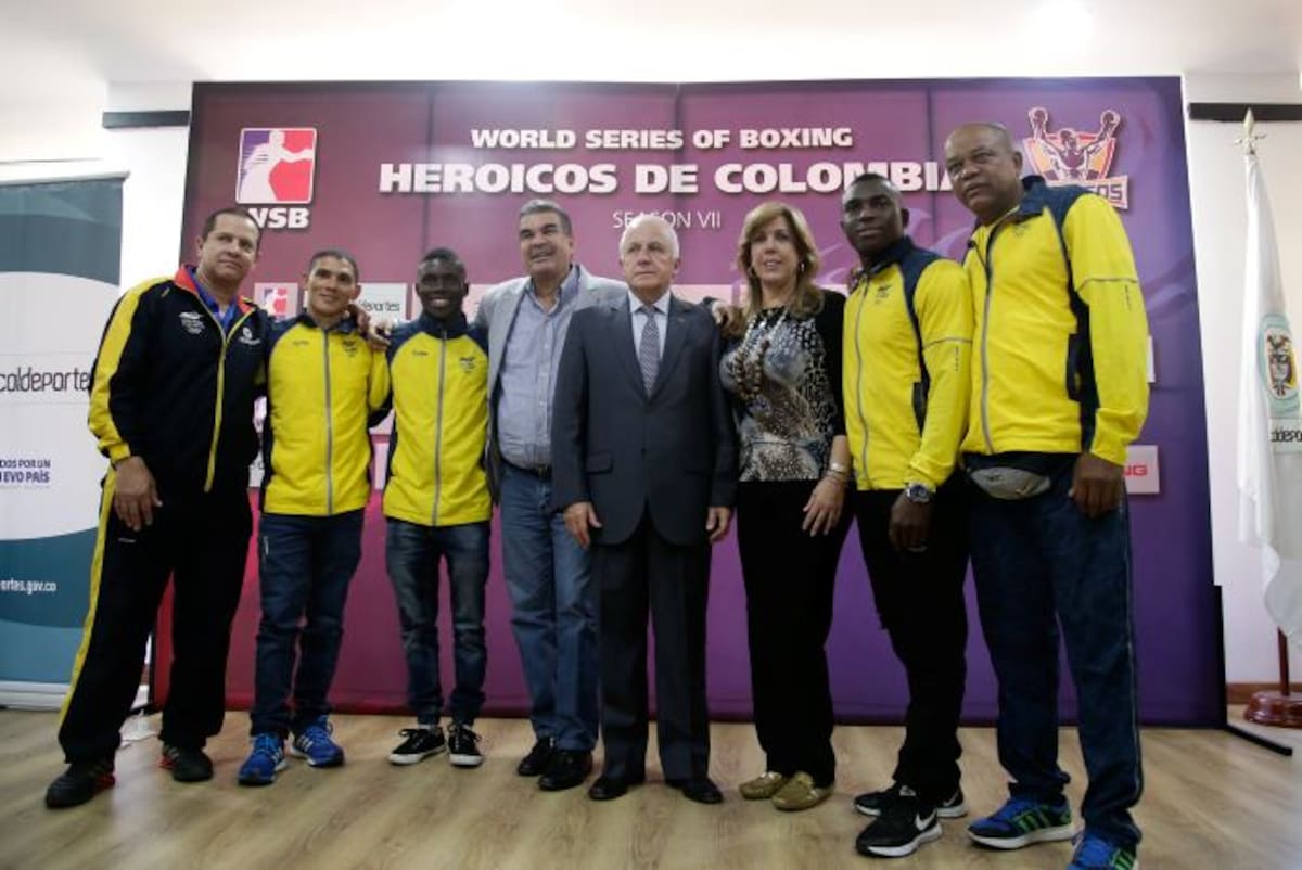 Selección Colombia de boxeo. COLPRENSA