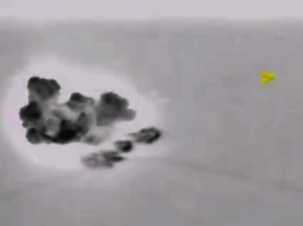 Bombardeos rusos en Siria. AP