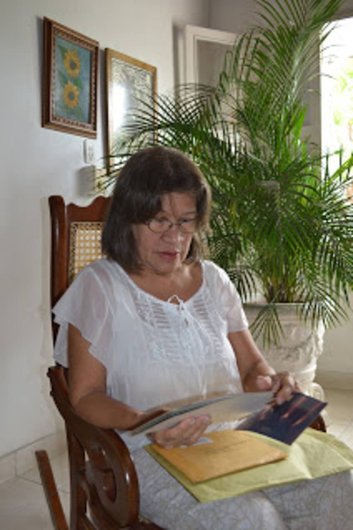Lena Reza, artífice del Encuentro de Mujeres Poetas Cortesía