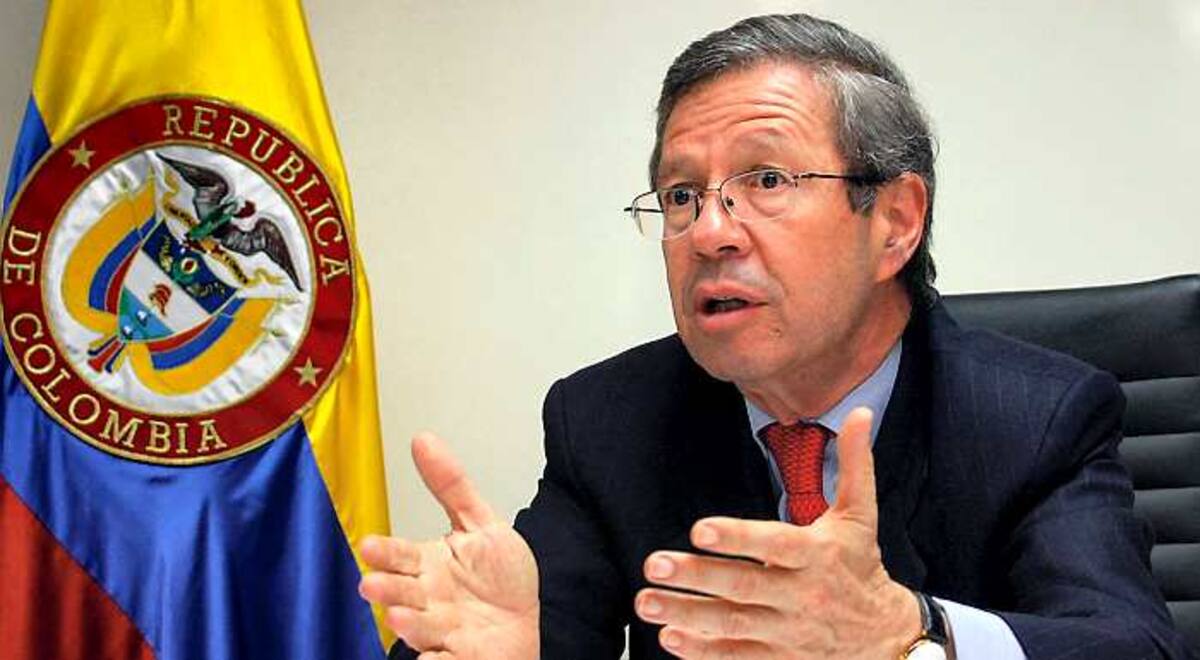 Juan Carlos Esguerra, ministro de Justicia. ARCHIVO