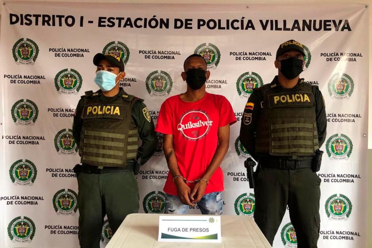 Villanueva: por fuga de presos capturan a ‘Rochy’, de ‘los Paquetrines’