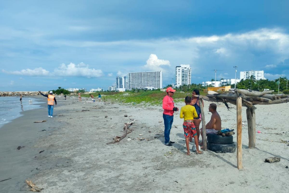 Tragedias en el mar: 2 bañistas, de 16 y 65 años, se ahogaron en Cartagena