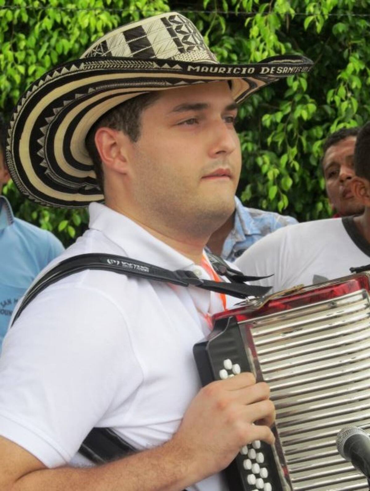 Mauricio de Santis, modalidad de acordeoneros profesional. CORTESÍA