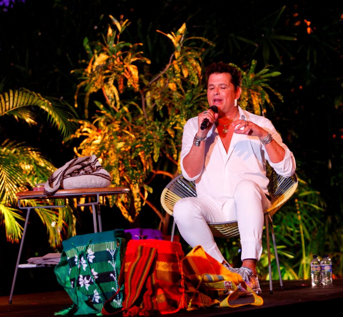 Carlos Vives en Hay Festival 2021.//Foto: Aroldo Mestre - El Universal.