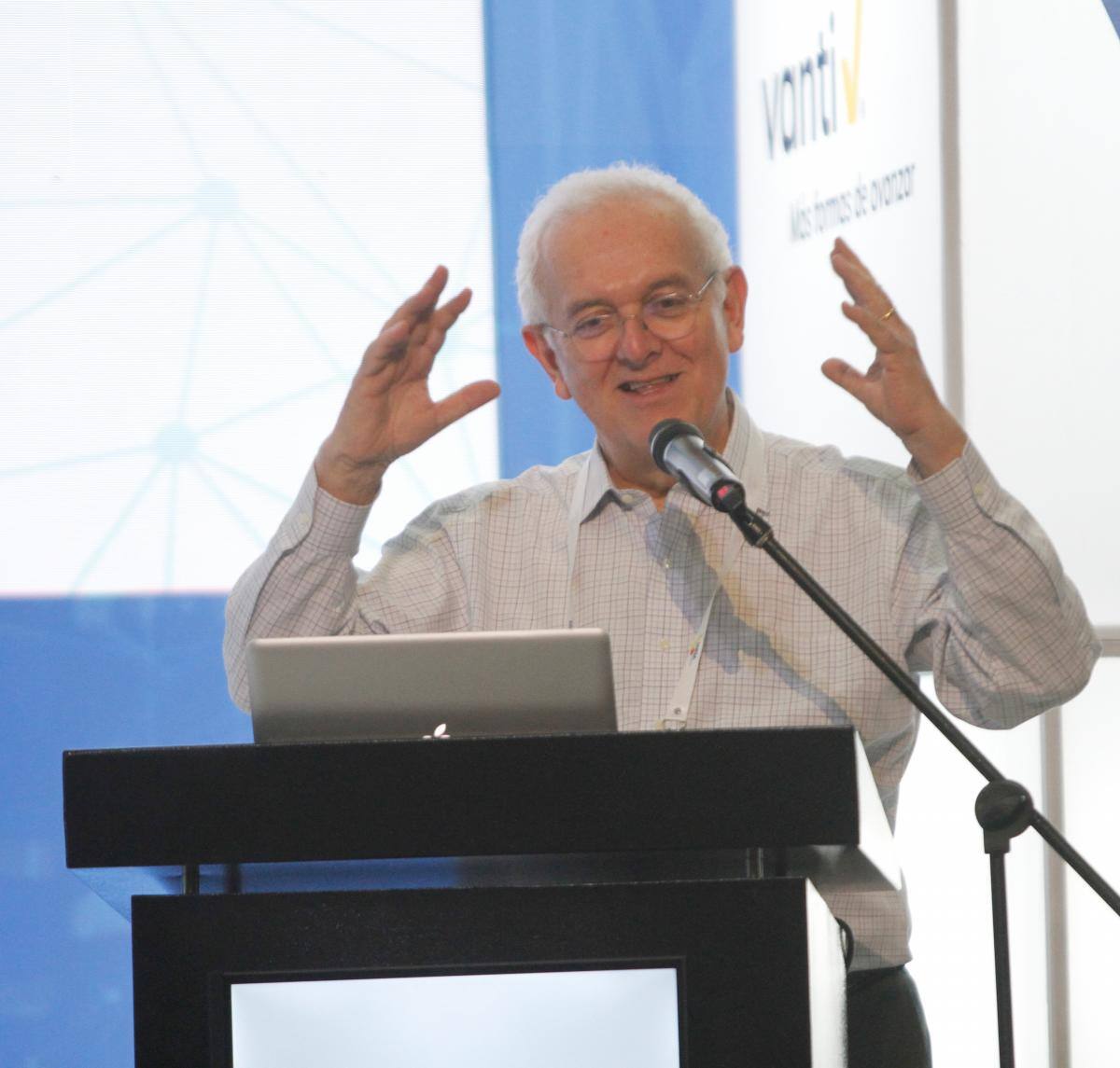 José Antonio Ocampo, ministro de Hacienda, en el Congreso de Andesco. // ÓSCAR DÍAZ ACOSTA - EL UNIVERSAL.