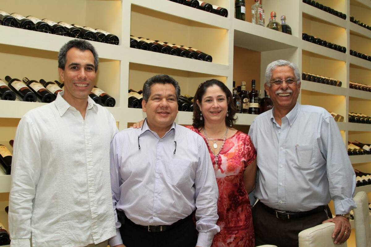 Nelson Martelo, Manuel Marrugo, Avelina Paz de Marrugo y Dionisio Vélez.