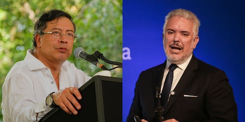 Gustavo Petro criticó duramente a Iván Duque tras su reunión con Netanyahu